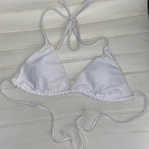 White Bikini Top